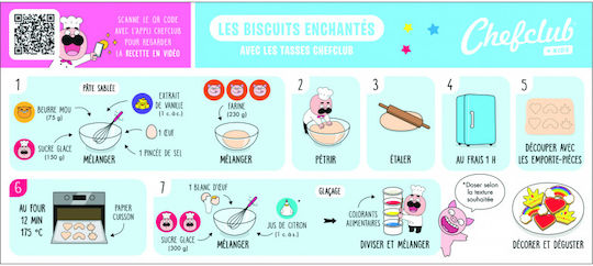 Set de Forme de Tăiat Biscuiți Magice Chefclub Kids Set de Forme de Tăiat Biscuiți Magice Chefclub Kids