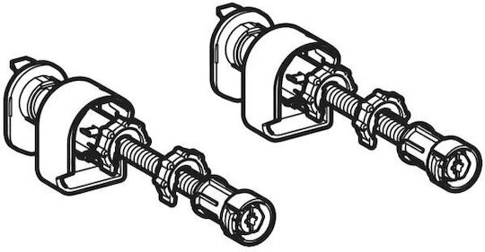 Geberit 111.080.00.1 Concealed Cistern Mounting Set