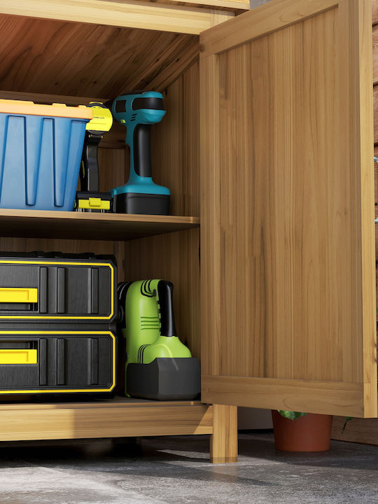 Wooden Garden Shed L1.1xW0.5xH0.85m