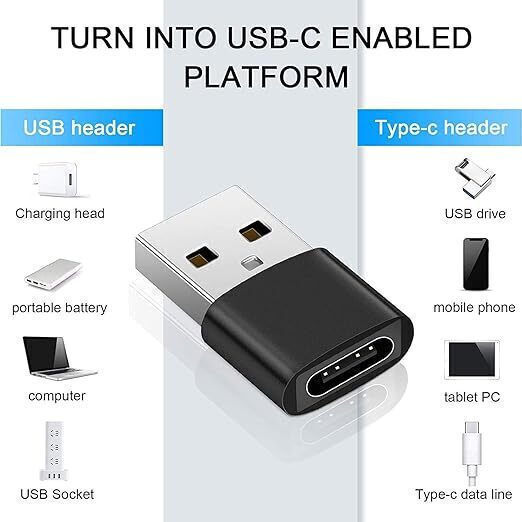 Μετατροπέας USB-A / USB-C male σε USB-A / USB-C male 1τμχ CA-TD090-B