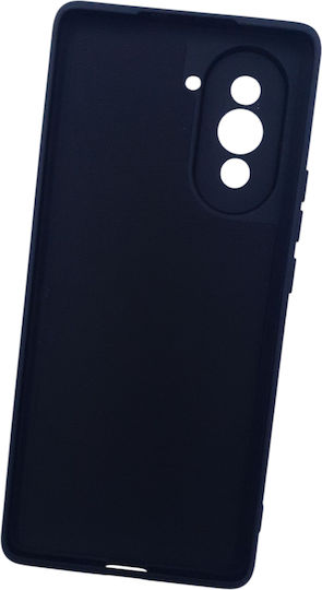 Naxius Umschlag Rückseite Silikon 1.8mm Schwarz (Huawei Nova 10)