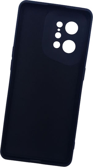 Naxius Back Cover Σιλικόνης 1.8mm Μαύρο (Oppo Find X5)