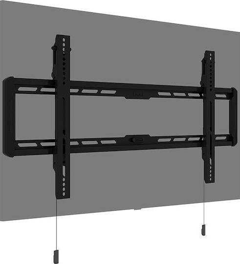 Multibrackets Βάση Τηλεόρασης Τοίχου έως 86" και 60kg Μαύρο