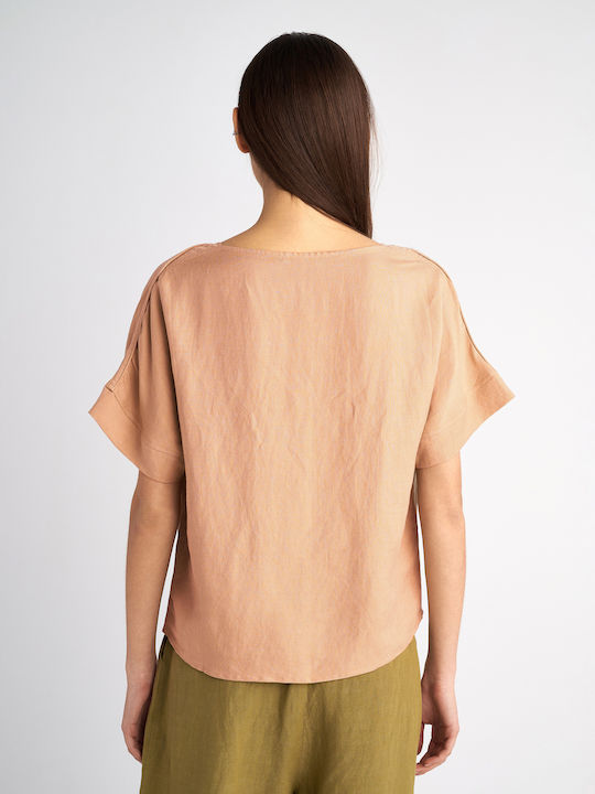 Eleanor Women's T-shirt Peach