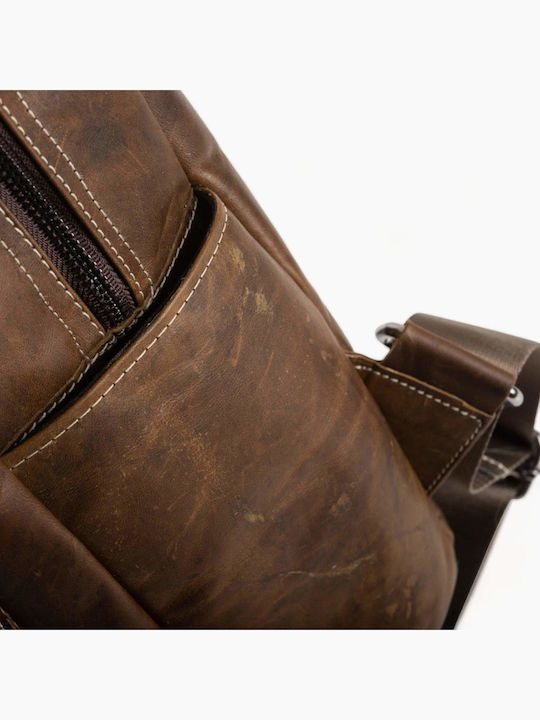 Genui Leather Backpack Πράσινο Genui Leather Backpack Πράσινο