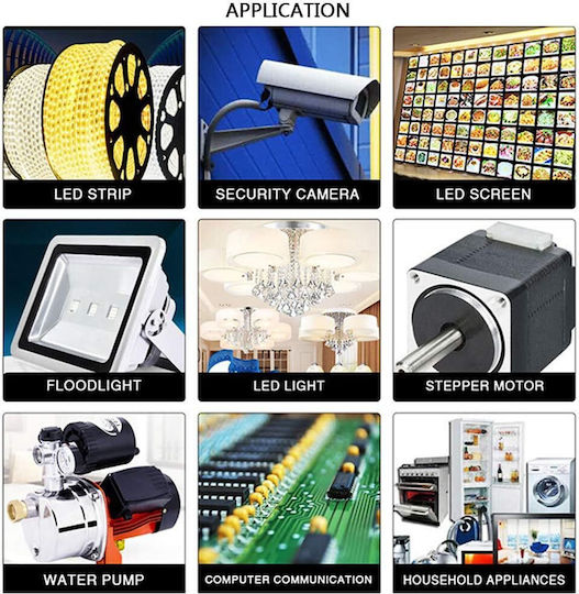 Τροφοδοτικό Συστημάτων CCTV 12V/10A/PA18