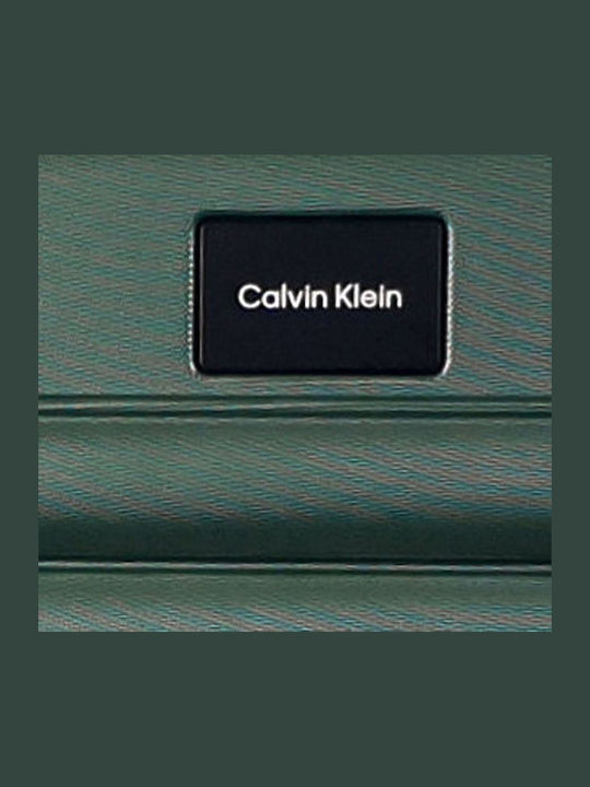 Calvin Klein Großer Hartreisekoffer Grün mit 4 Rädern Höhe 77cm