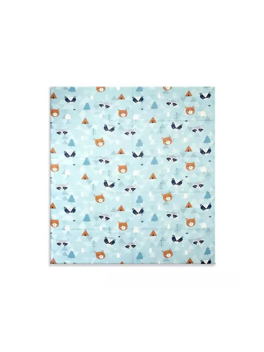 Interbaby Χαλάκι Δραστηριοτήτων Cars Γαλάζιο 180x200cm