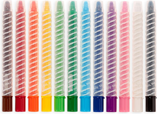 Ooly Ölpastelle Twisty Stix 12Farben 133-095