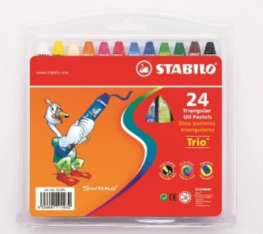 Stabilo Oil Pastels Oil Pastels 24colours 2624/00