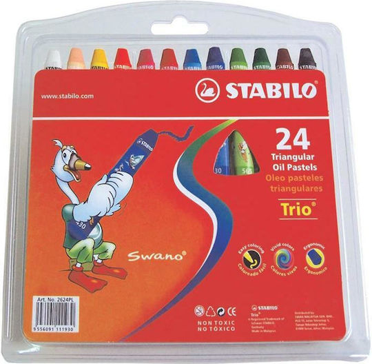 Stabilo Oil Pastels Oil Pastels 24colours 2624/00