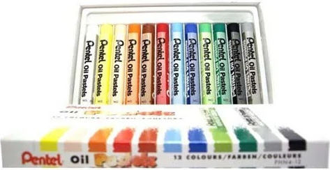 Describo Ölpastelle 12Farben DES-2000