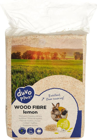 Duvo Plus Wood Fibre Woodchip for Rodent Cage Lemon Rock 3.6kg