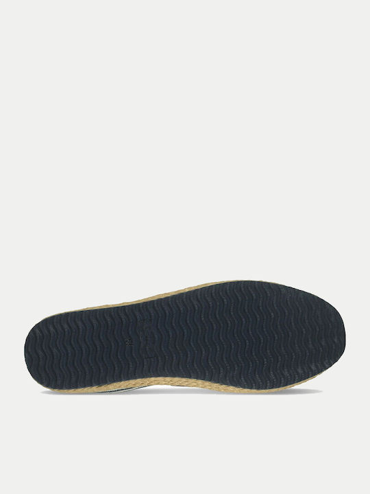 Raffiaville Flache Sandalen für Damen in Blau Farbe