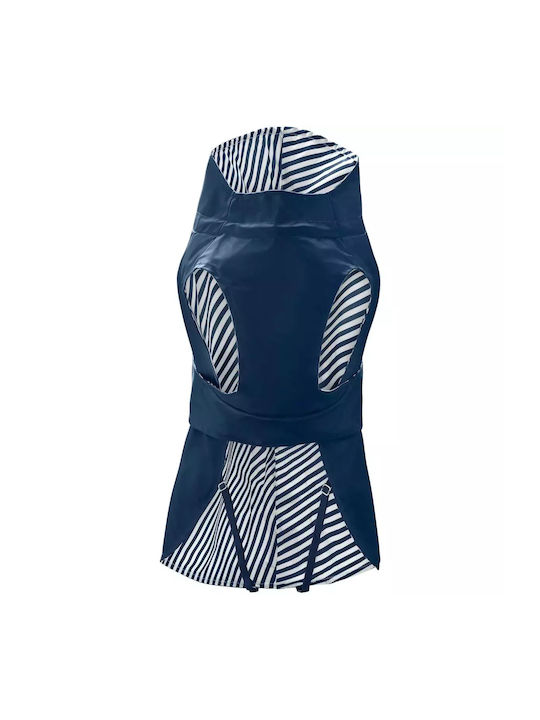 Hunter Blue Waterproof / Windproof Dog Coat with 50cm Back Length