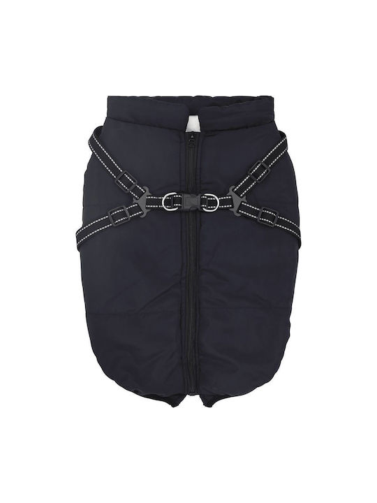 vidaXL Black Dog Coat