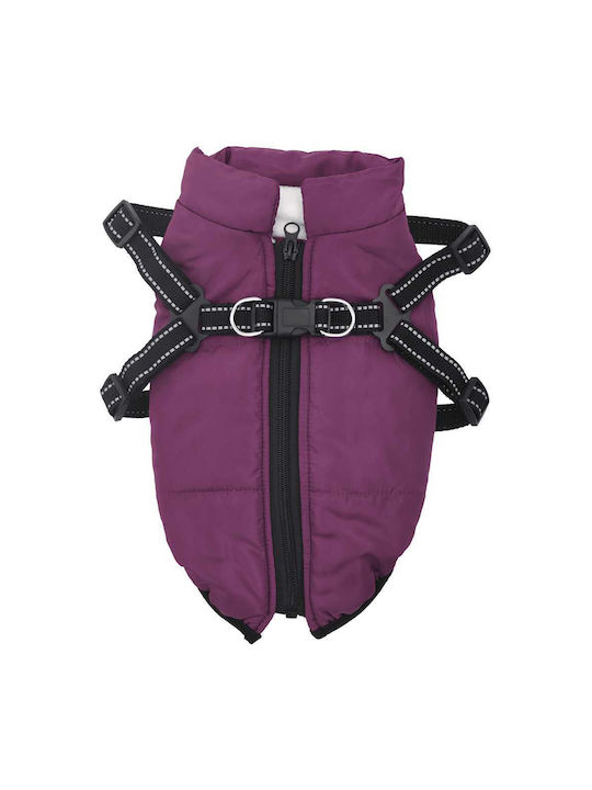 vidaXL Purple Dog Coat