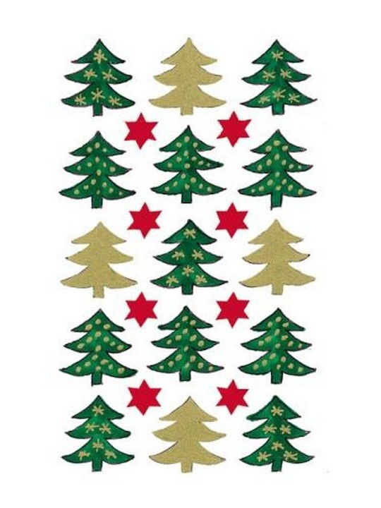 Αυτοκόλλητα Bsb Christmas Glitter 8×12,5εκ 1 Φύλλο #2