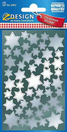 XMASfest Χριστουγεννιάτικα Aufkleber für die Wand mit Design Αστεριού