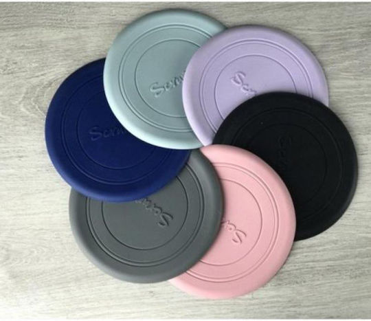 Scrunch Frisbee Silikon mit Durchmesser 16 cm Lila