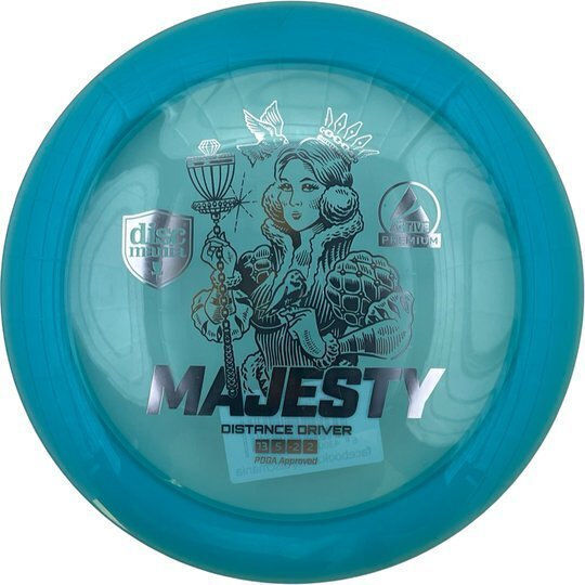 Discmania Majesty Frisbee Albastru Premium Activ
