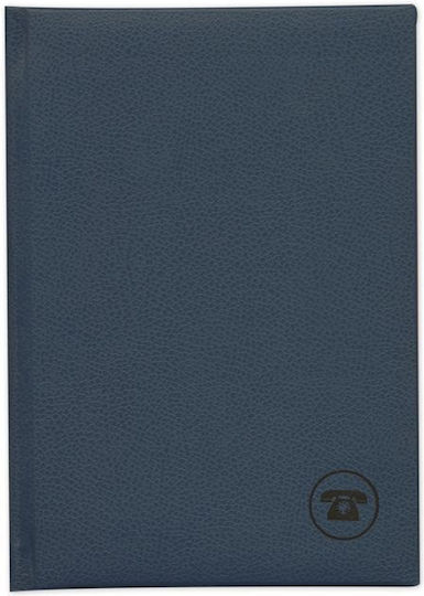 adBook Telefonbuch 208 Seiten Blau 17x25cm