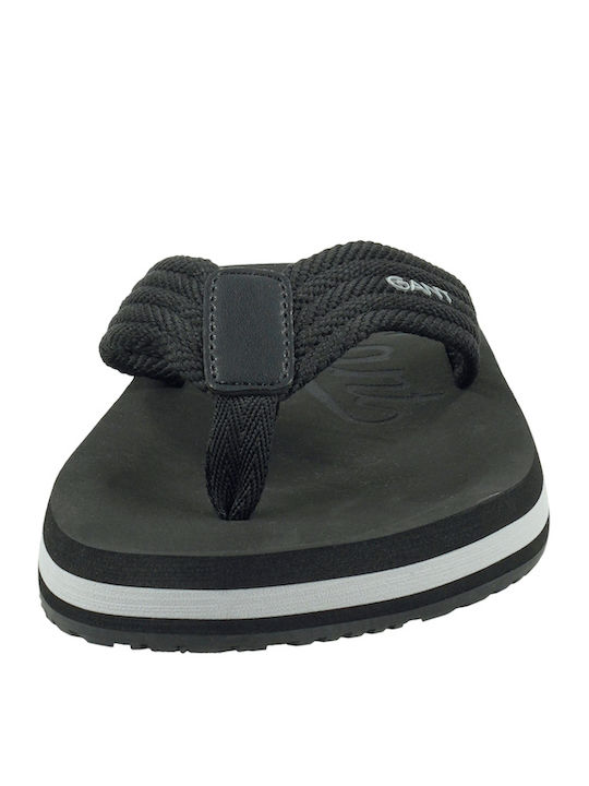 Brodale Men's Flip Flops Black