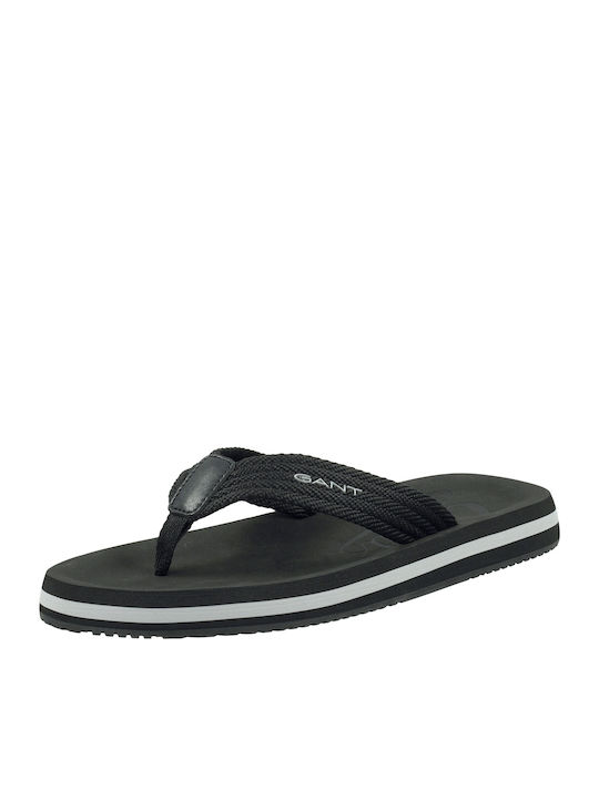 Brodale Men's Flip Flops Black