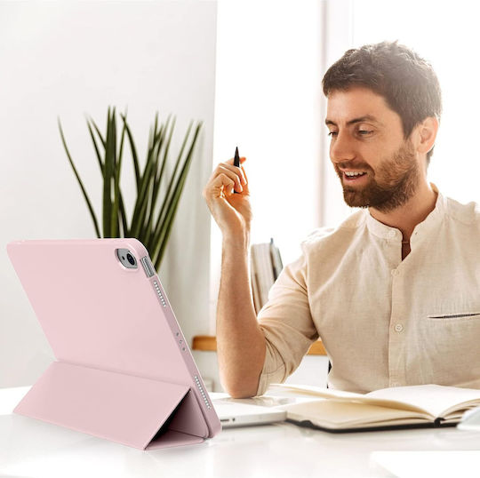 Husa Ultra Slim Pentru Apple Ipad A16 11-inch 2025 10.9-inch 2022 Silicon Tpu Smart Cover – Roz