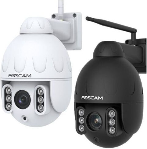 Foscam SD4-WB IP Камера за наблюдение Wi-Fi Full HD+ 4MP Водоустойчива с Двупосочна Комуникация и Обектив 2.8мм