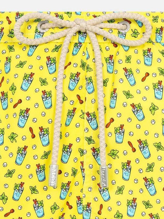 Lighting Micro Fantasy Men's Swimwear Shorts Mojito Print with Patterns