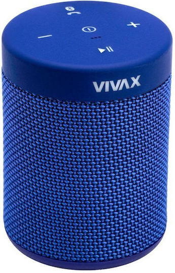 Vivax BS-50 Ηχείο Bluetooth 5W με Ραδιόφωνο και Διάρκεια Μπαταρίας έως 4 ώρες Μπλε