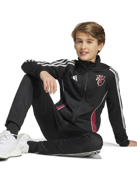 Athletic Kids Cardigan Black PERFORMANCE