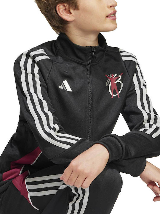 Athletic Kids Cardigan Black PERFORMANCE