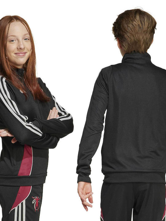 Athletic Kids Cardigan Black PERFORMANCE