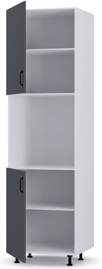 Modest Στήλη Κουζίνας 60x57x214εκ. Modest Στήλη Κουζίνας 60x57x214εκ.