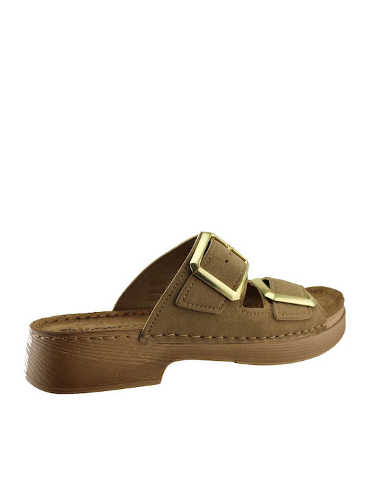 Sandale Casual Damă Bej G-TF04