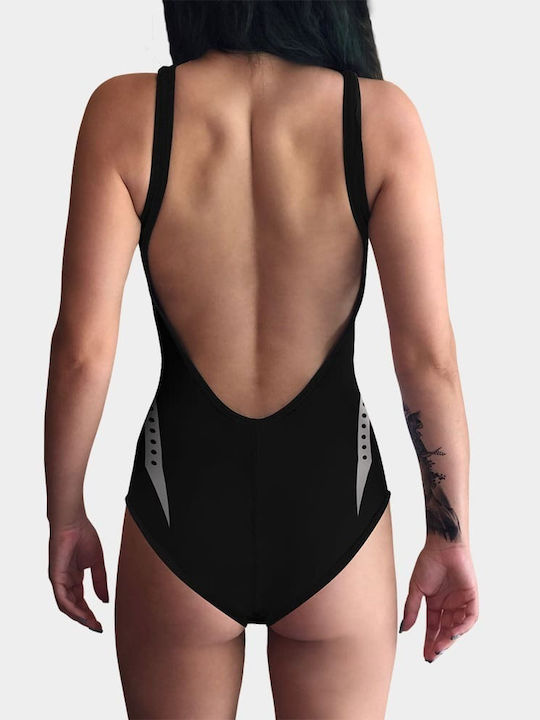 Sportlicher Badeanzug Blau