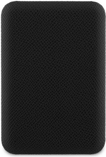 Guess Grained Triangle Logo MagSafe Power Bank 5000mAh 15W with USB-C Port Black