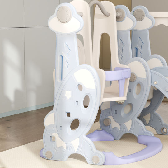 Aiyaplay Spielplatz mit Korb 147.5x160x107cm. Blauer