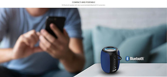 Genius SP-915BT Bluetooth Speaker 5W with Battery Life up to 6 hours Red