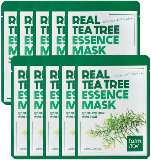 Farm Stay Real Tea Tree Μάσκα Προσώπου