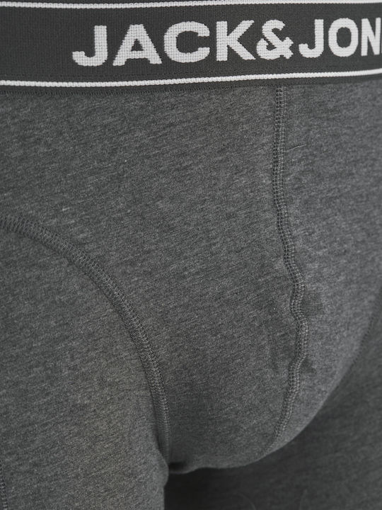Herren Boxershorts Dark Grey Melange 3Packung