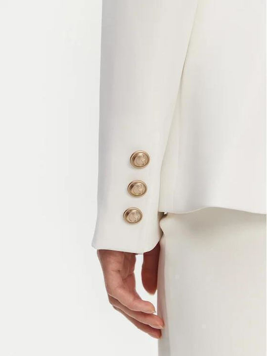 Guess Women's Blazer Luminous White
