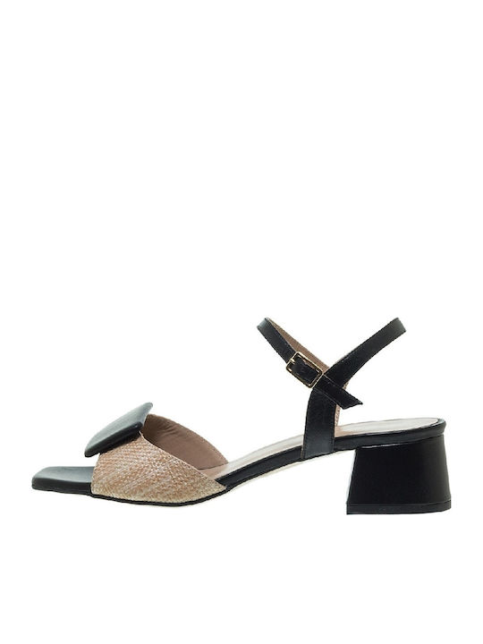Leather Sandals Beige