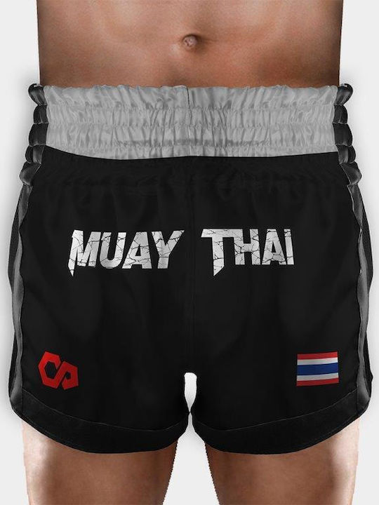 Muay-Thai-Shorts Schwarz