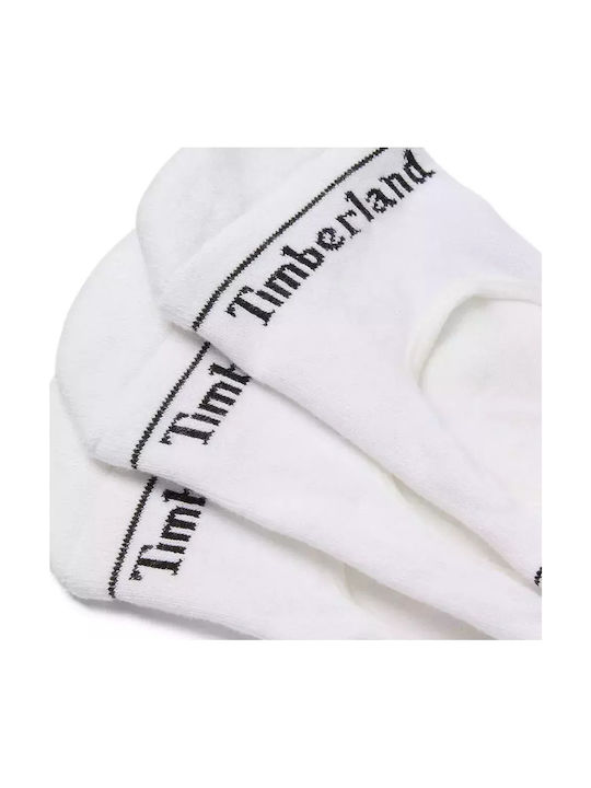 Timberland Men's Solid Color Socks White 3Pack