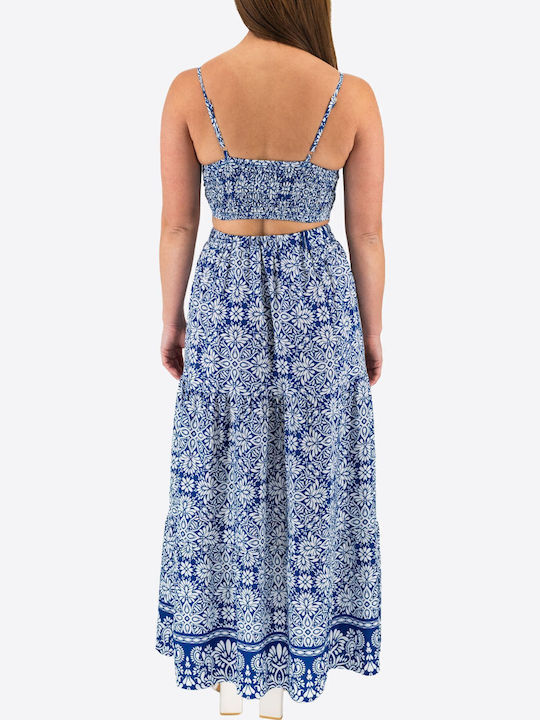 Set cu Fustă Blue