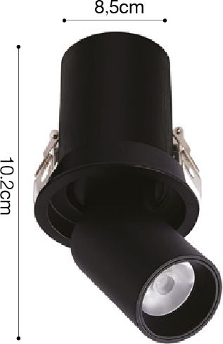 Inlight Single LED Spot in White Color