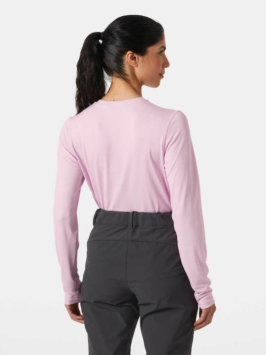 Helly Hansen Lifa Active Ισοθερμική Μπλούζα Ροζ